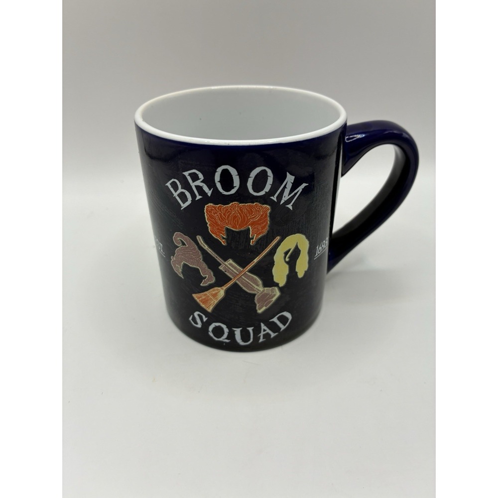 Disney Hocus Pocus Broom Squad Mug Blue Collectible, Disney Franchise Coffee Cup